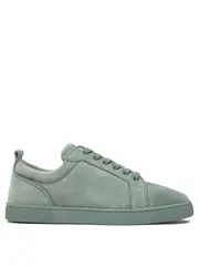 [Christian Louboutin] Christian Louboutin-Louis Junior Orlato Flat Veau Velours Ds/Gg Sneakers & Slip-On Verde-Uomo 42