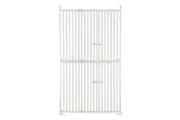 Retractable Safety Gate Pet Dog Cat Extra Tall Fence Enclosure Guard Security Barrier Fencing for Stairs Doorway Kitchen 190 to 250cm White