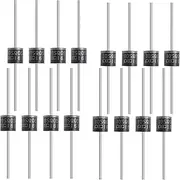 ECSiNG 50PCS Schottky Diode 10A 50V Axial 10SQ050 for Solar Panel Parallel Reflow Protection Diode Silicon Diode Barrier Rectifier Diode Electronic Components