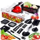 21PCS Vegetable Chopper Salad Fruit Mandolin Slicer Food Dicer Cutter Peeler.