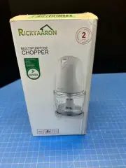 16 Oz Capacity Mini Food Chopper One-Touch Pulse