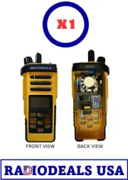 Motorola APX4000 LKP Housing - Yellow / Black - PMLN6807B - 1 PC