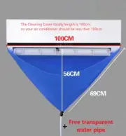 Air Conditioner Cleaning Cover Portable Split Air Conditioning Cleaning Bag Home