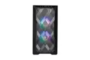 Cooler Master MasterBox TD300 Mesh ARGB Micro-ATX Mini Tower Case - Black [TD300-KGNN-S00]