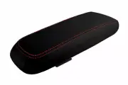 Console Lid Pull Over Cover Leather for Dodge Intrepid 1998-2004 Red Stitch