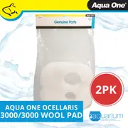 Aqua One Ocellaris 3000/3000 UVC Wool Pad (2pk) 141w (25141w)
