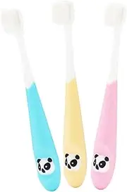 FRCOLOR Practical Abs Material Boys and Girls Toothbrush Soft Bristles Child Toothbrush Baby Brush