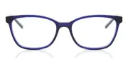 Square Full Rim Plastic Men's Glasses Blue, Size 52 - Lenses Included - Private Health Rebate - Blue Light Block Available - Arise Collective
