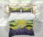 3D Purple Flower 37NA Bed Pillowcases Quilt Cover Duvet Allan P. Friedlander Fay