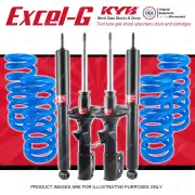4x KYB EXCEL-G Shocks + Coil Springs for HOLDEN Commodore VR VS Beam Rear V6