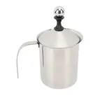 Handheld Milk Frothing Pitcher Manual Milk Frother 304 Stainless Steel 800ml For