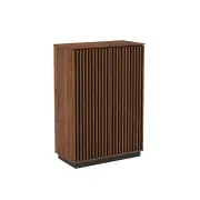 Wesley 5-Tier Shoe Rack Organiser Storage Cabinet - Columbia & Black