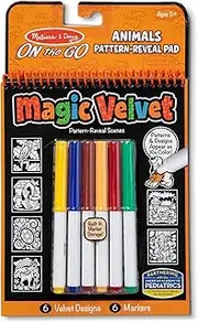 Melissa & Doug - On The Go - Magic Velvet - Animal Scenes