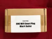 Brand New KMC WIFI Smart Plug Mini 4 outlet with Power Meter Alexa Google Home