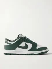 [Nike] Nike - Dunk Low Leather Sneakers - Dark green - US9 US 9 Green