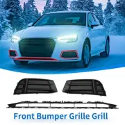 Front Lower Bumper Grille Grill for Audi A3 A3PA 17-20 Sedan Without Hole 1 Set