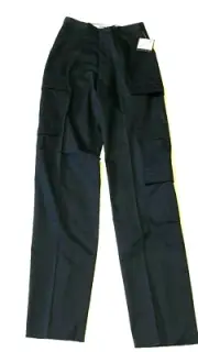 New Scrub Stuff EMT Navy Blue Pants - Size 30x36 - Unhemmed * Style # 101890