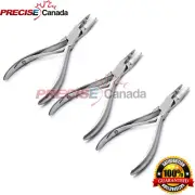 3 Pcs Hair Extension Applicator Tool Clip Plier For Micro Ring Bead DP-30