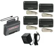 NEW 850LM, 85LM PWR, 4 LiftMaster Remotes Security+2.0 Universal Receiver kit