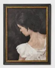 11x14 Female Portrait Framed Wall Art Canvas THRESHOLD STUDIO MCGEE Target Lady