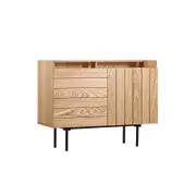 Modern Furniture ZANE Sideboard Buffet 100cm - Natural Oak