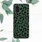 Green Black Leopard Abstract Case For Samsung Note 20 S10 S20 S21 S22 S23 S24 FE