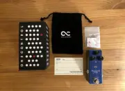New One Control PRUSSIAN BLUE REVERB Guitar Effects Pedal