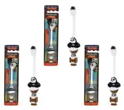 Kung Fu Panda Sculpted Toothbrush (3 Pack)