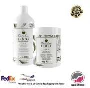 Ybera Terra Coco Kit Shampoo +All Coconut Mask Hair Straightening Treatment 2x1L