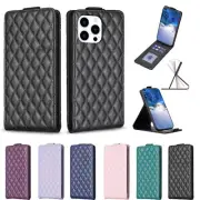 Luxury Grid Leather Wallet Cover Case For OPPO Realme C53 C55 Find X6 Reno 7Z