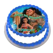 MOANA REAL EDIBLE ICING CAKE TOPPER FROSTING SHEET