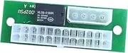 BRIGHTFUFU Dual Power Supply Boot Cards Synchronous Power Board Extender for Multiple Components Pin ATX Connector for Video Cards Hard Drives Addpsu Adapter