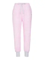 NEW PETER ALEXANDER WOMENS PINK CABLE KNIT PRINT FLANNELETTE PANTS $79.95 SMALL