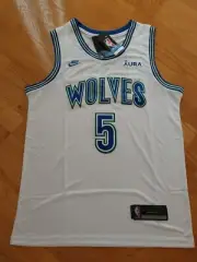 Basketball Jersey Anthony Edwards Minnesota Timberwolves #5 Size S WHITE