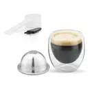 For Nespresso/Cafilas Coffee Machine Reusable Stainless Steel Capsule Filter Pod