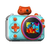 Kids Camera Instant Print, 48 MP Selife Digital Camera with 2.5K Video,Mini Portable Camera Toy for Kids, Birthday Xmas Gift for Girls Boys,Blue