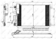 RTG Air Conditioning Condenser Fits Nissan Qashqai 2009-2009 2.0 dCi