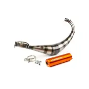 Silencer STAGE6 Streetrace CNC Orange Derbi 50 GPR Nude 2007-2012