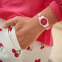 在飛比找Yahoo奇摩購物中心優惠-Swatch Energy Boost 系列 CERISE 