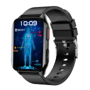 M3 1.95-inch HD Screen 128MB ECG Blood Glucose Monitoring bluetooth Call Heart Rate Blood Pressure SpO2 Monitor Sleep Mo