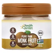 Health Garden, Pure Raw Monk Fruit Sweetener, 3 oz (85 g)