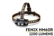 Fenix HM60R 1200 Lumen USB-C Rechargeable Headlamp w/ Red Light 1 * 18650 Batter