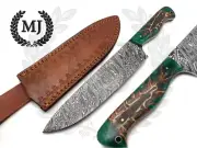 Custom Hand Forged Damascus Kitchen Knife Cooking Knife Chef Knife 12" inches
