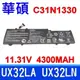 ASUS C31N1330 電池 UX32 UX32L UX32LN BX32LA (6.3折)