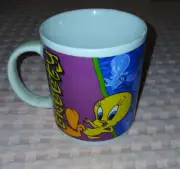VINTAGE 1998 TWEETY BIRD LOONEY TUNES SALTON WARNER BROTHERS COFFEE MUG CUP