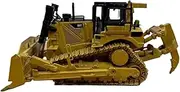 Car Simulation Collectible Realistic Model Alloy Bulldozer Model 1:50 Scale for CAT D8T Crawler Engineering Vehicle Classic Collection