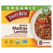 Organic Tasty Bite Madras Lentils, 10 Ounce (Pack of 8)
