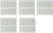 GARENDE Thermal Glue Strips Book Binder Glues Book Repair Tapes Office Supply EVA Hot Melt Sticky Glue Strips for Textbooks Files, 100pcs