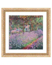 The Artist's Garden at Giverny, 1900 by Claude Monet Wall Art