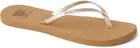 Woman Reef Bliss Nights Flip Flops Sandal RF0A2U1J Color Tan/Champagn Brand New